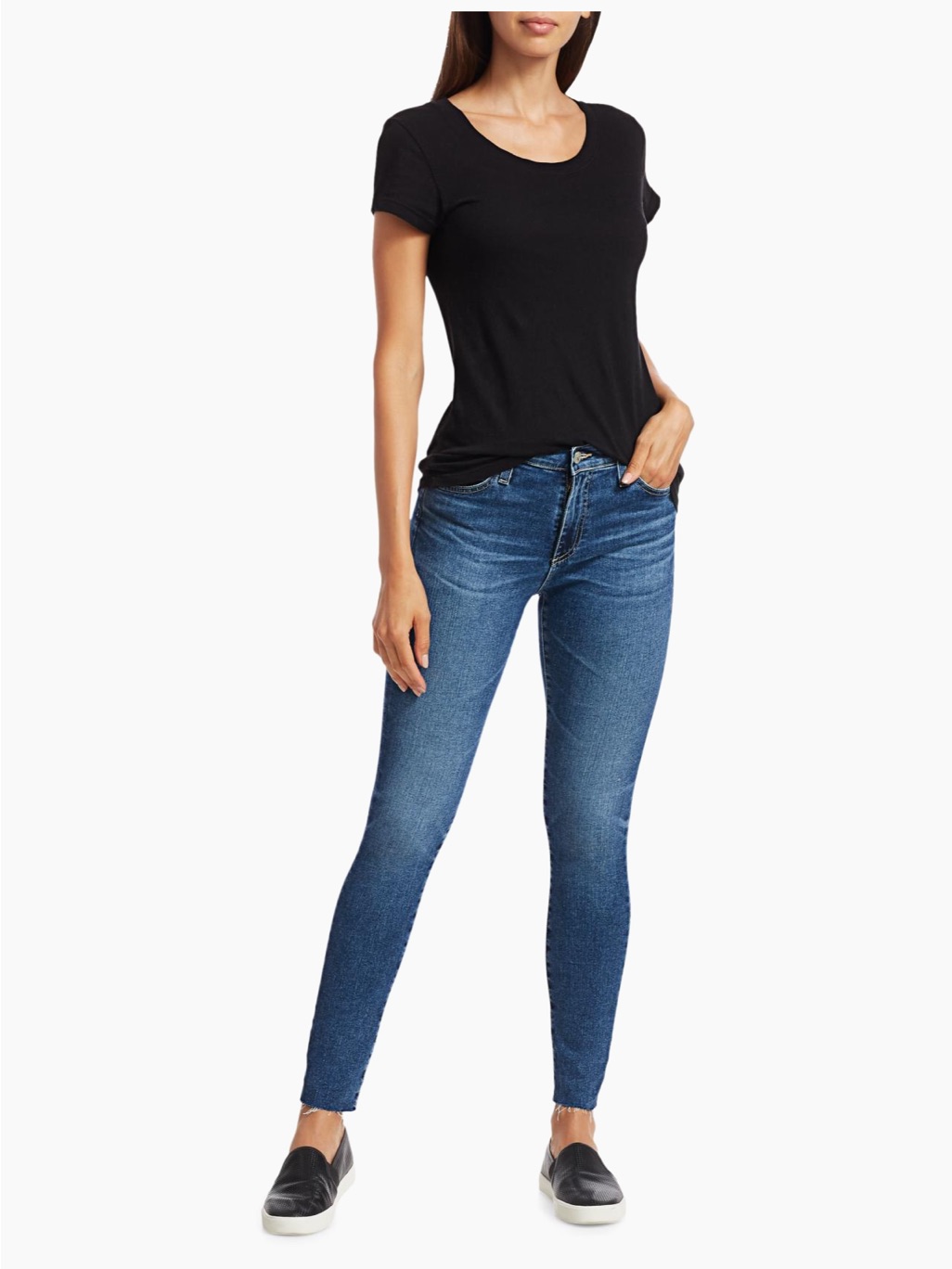 Ag Women’s Jeans - Farrah High Rise Ankle Skinny Jeans - Size 29